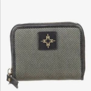 India Hicks Black and Gold Wallet